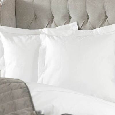continental pillowcase white oxford